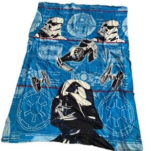 Star Wars Darth Vader Reversible Twin Comforter Blue